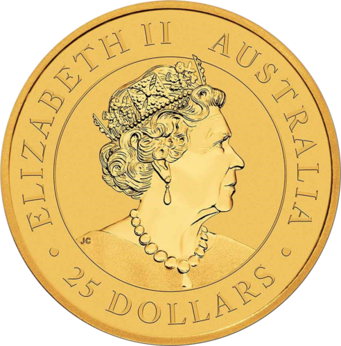 1/4 oz Kangaroo 2022 Australia Gold Coin (.9999 Nugget) (2)
