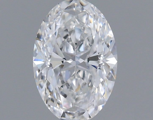 0.53 carat D-SI1 Natūralus Oval Deimantas (1)