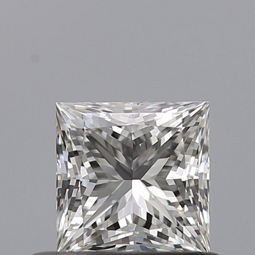 0.53 carat G-IF Natūralus Princess Deimantas (1)