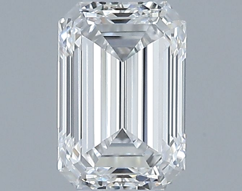 0.43 carat D-VVS2 Natūralus Emerald Deimantas (1)