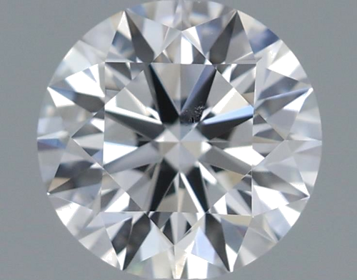 0.61 carat E-SI1 Excellent cut Natūralus Round Deimantas (1)