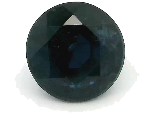 0.62 carat BLUE Round Safyras (1)