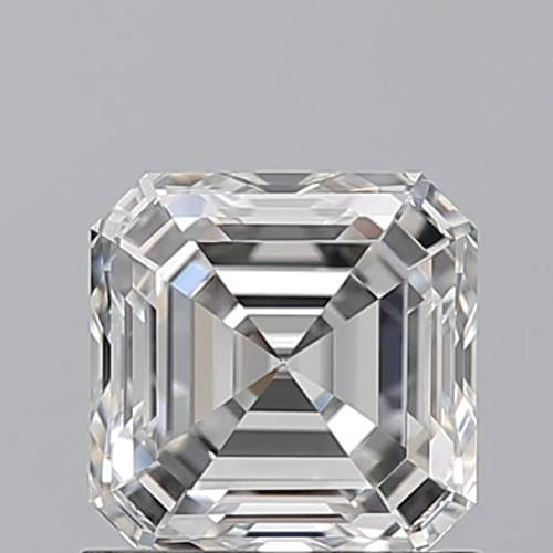 1.08 carat H-VVS2 Natūralus Asscher Deimantas (1)
