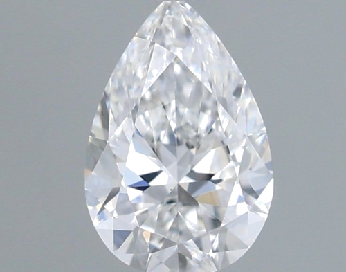 0.59 carat D-VS1 Natūralus Pear Deimantas (1)