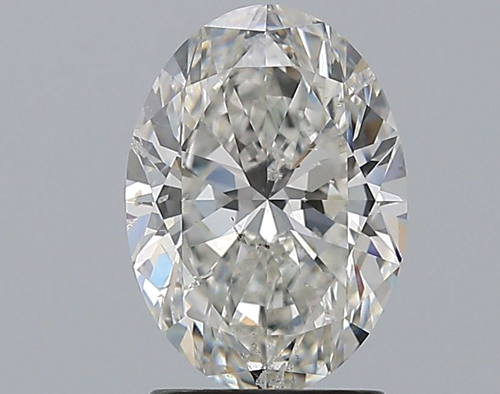 2.01 carat G-SI2 Natūralus Oval Deimantas (1)