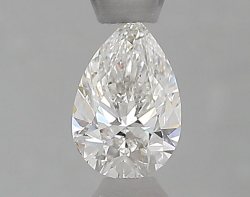 0.37 carat G-VS2 Natūralus Pear Deimantas (1)