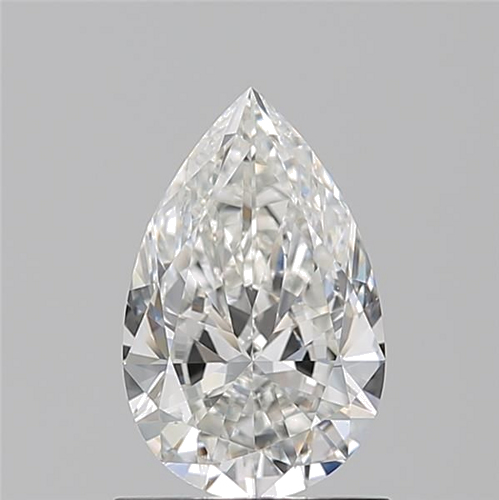 1.01 carat H-VS2 Natūralus Pear Deimantas (1)