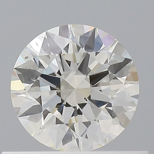 0.53 carat K-SI1 Excellent cut Natūralus Round Deimantas (1)