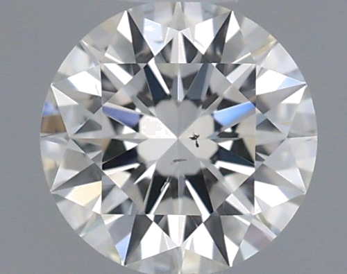 0.45 carat H-SI1 Excellent cut Natūralus Round Deimantas (1)