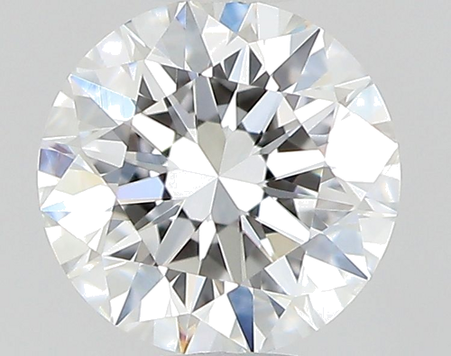 0.44 carat F-VVS2 Excellent cut Natūralus Round Deimantas (1)