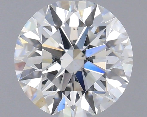 0.5 carat E-SI1 Excellent cut Natūralus Round Deimantas (1)