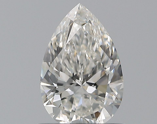 0.7 carat G-VVS2 Natūralus Pear Deimantas (1)