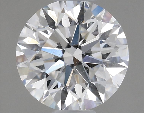 0.44 carat E-SI2 Excellent cut Natūralus Round Deimantas (1)