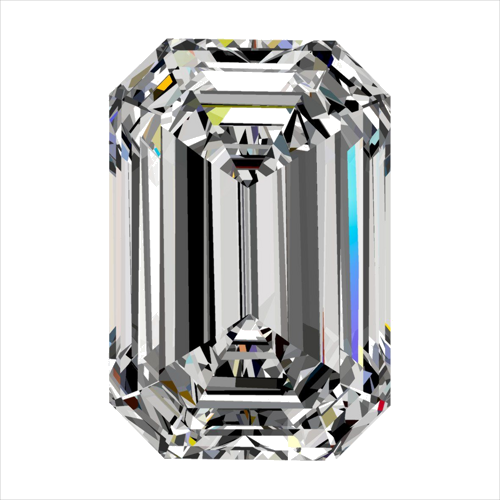 0.3 carat G-VS1 Natūralus Emerald Deimantas (1)