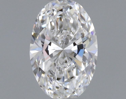 0.52 carat E-VVS2 Natūralus Oval Deimantas (1)
