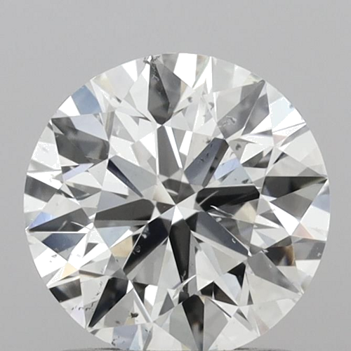 1.01 carat I-SI1 Excellent cut Natūralus Round Deimantas (1)