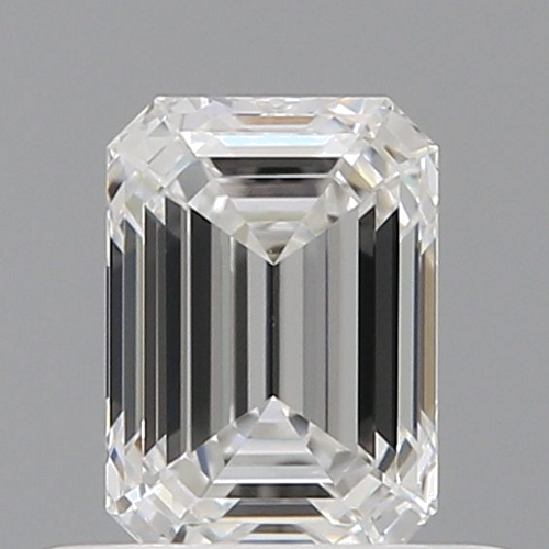 0.51 carat F-VVS2 Natūralus Emerald Deimantas (1)