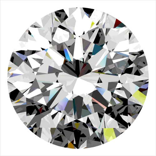 0.3 carat F-VS1 Very Good cut Natūralus Round Deimantas (1)