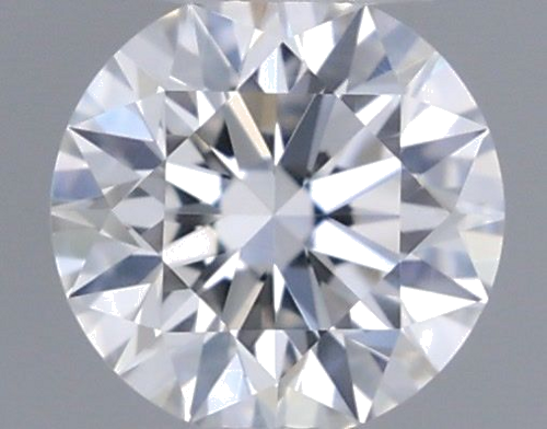 0.19 carat E-VVS2 Excellent cut Natūralus Round Deimantas (1)