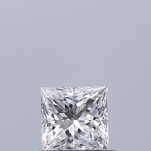 0.4 carat D-VVS1 Natūralus Princess Deimantas (1)