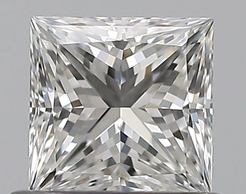 0.58 carat G-VVS1 Natūralus Princess Deimantas (1)