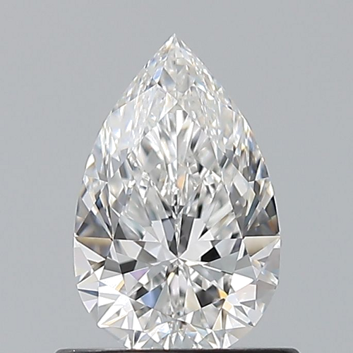 0.7 carat E-VS1 Natūralus Pear Deimantas (1)