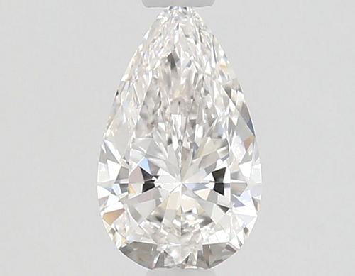 0.5 carat E-VVS1 Natūralus Pear Deimantas (1)