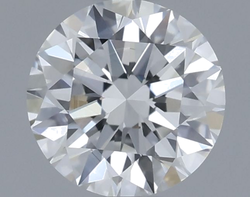 0.54 carat F-VVS2 Excellent cut Natūralus Round Deimantas (1)