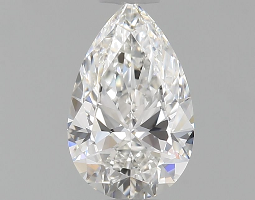 0.61 carat F-IF Natūralus Pear Deimantas (1)