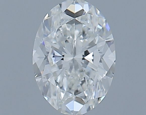 0.42 carat F-VS1 Natūralus Oval Deimantas (1)
