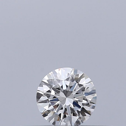0.19 carat F-VVS1 Excellent cut Natūralus Round Deimantas (1)