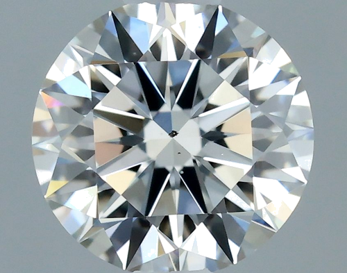 0.53 carat H-SI1 Excellent cut Natūralus Round Deimantas (1)