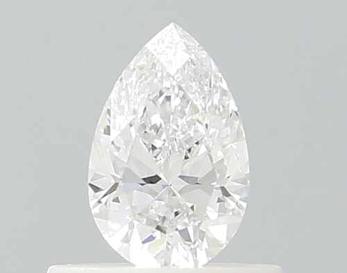 0.42 carat D-IF Natūralus Pear Deimantas (1)