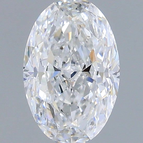 0.5 carat F-SI2 Natūralus Oval Deimantas (1)