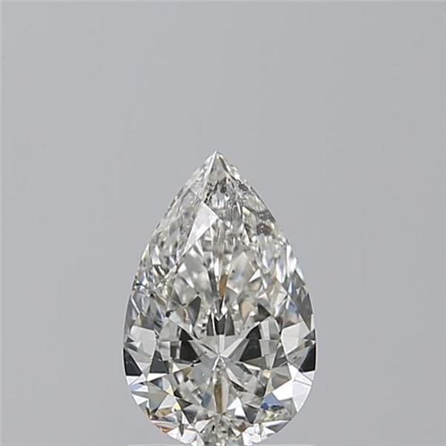 1.2 carat H-SI2 Natūralus Pear Deimantas (1)
