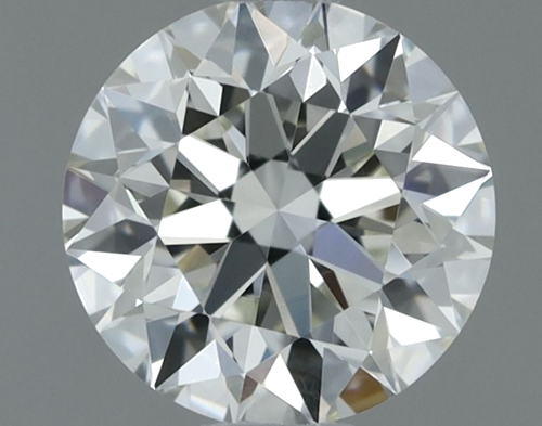 0.55 carat K-VVS2 Excellent cut Natūralus Round Deimantas (1)