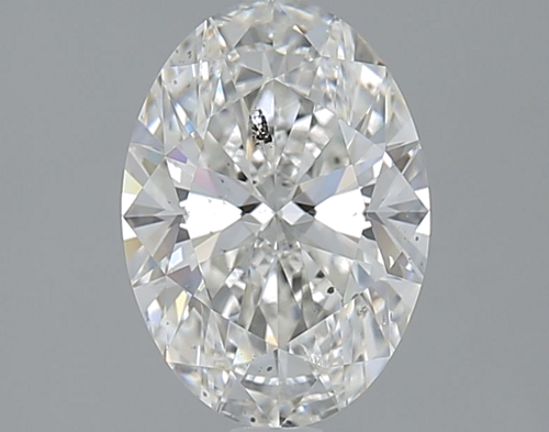 1.5 carat H-SI2 Natūralus Oval Deimantas (1)