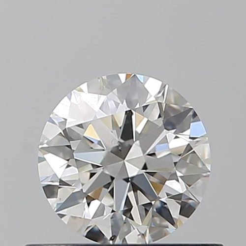 0.51 carat I-SI1 Excellent cut Natūralus Round Deimantas (1)