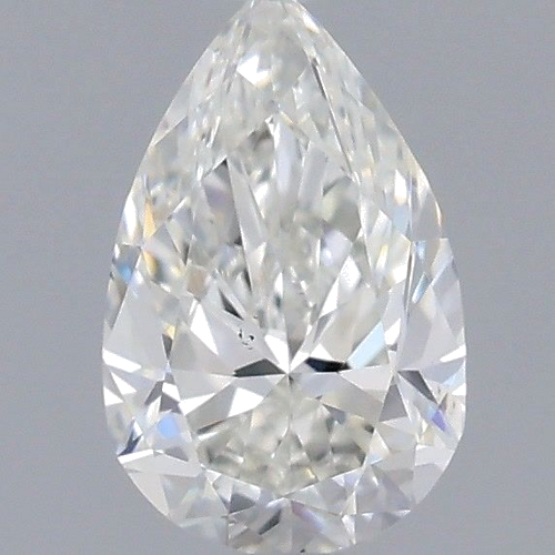 0.34 carat I-VS2 Natūralus Pear Deimantas (1)