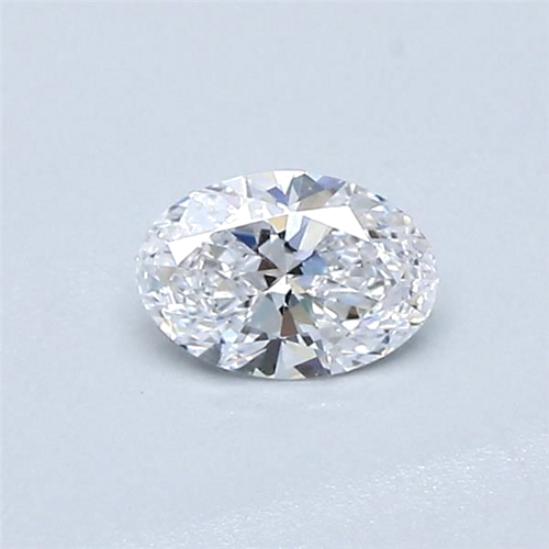 0.28 carat D-VVS2 Natūralus Oval Deimantas (1)