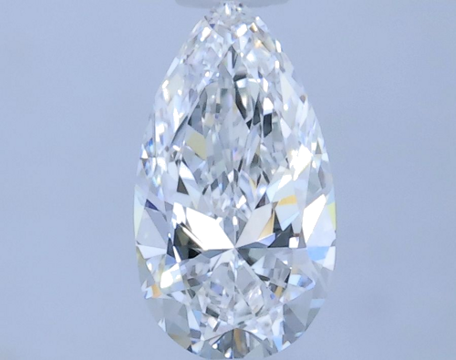 0.31 carat E-VVS2 Natūralus Pear Deimantas (1)