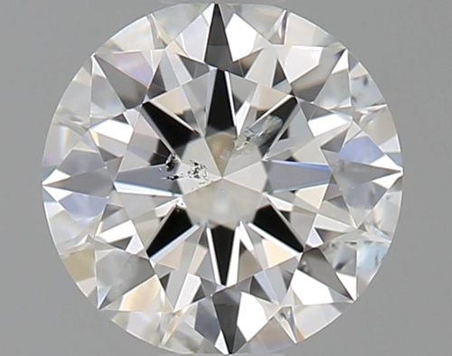 0.52 carat I-SI2 Excellent cut Natūralus Round Deimantas (1)