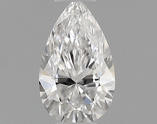 0.25 carat D-VVS1 Natūralus Pear Deimantas (1)