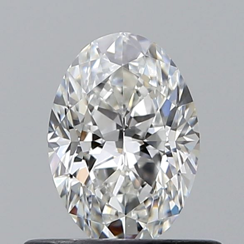 0.53 carat F-VS2 Natūralus Oval Deimantas (1)