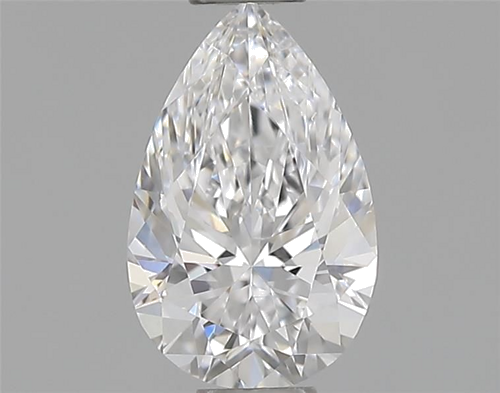 0.45 carat D-SI1 Natūralus Pear Deimantas (1)