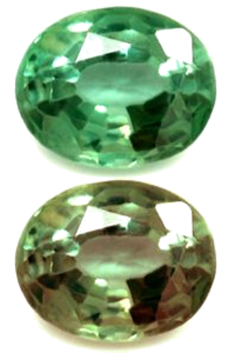 0.41 carat GREEN Oval Alexandrite (1)