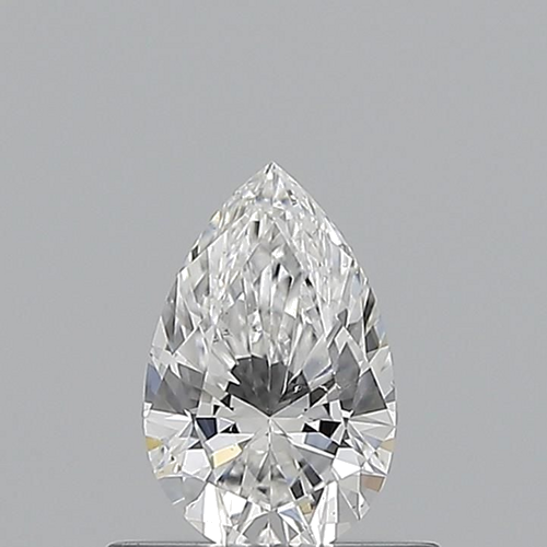 0.51 carat E-SI1 Natūralus Pear Deimantas (1)
