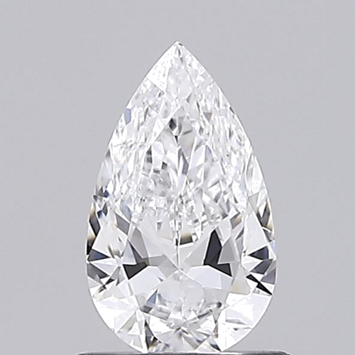 0.7 carat D-SI1 Natūralus Pear Deimantas (1)