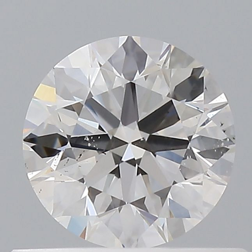 0.54 carat G-SI1 Excellent cut Natūralus Round Deimantas (1)