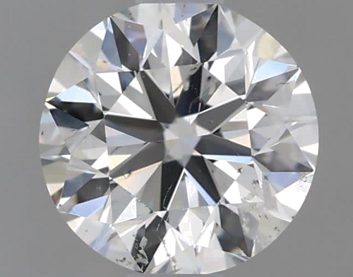 0.84 carat F-SI2 Excellent cut Natūralus Round Deimantas (1)